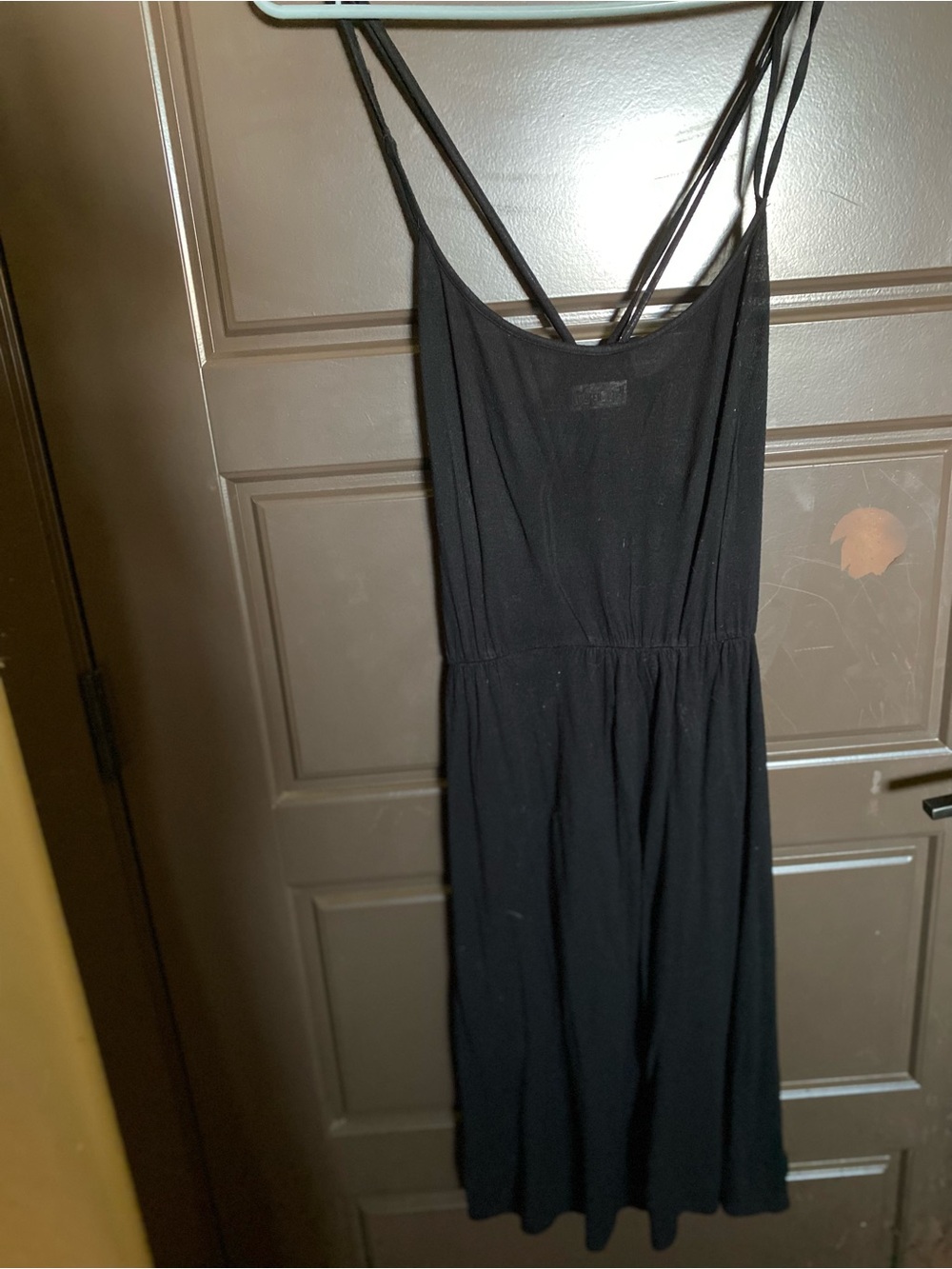 Hollister Black Spaghetti Strap Dress